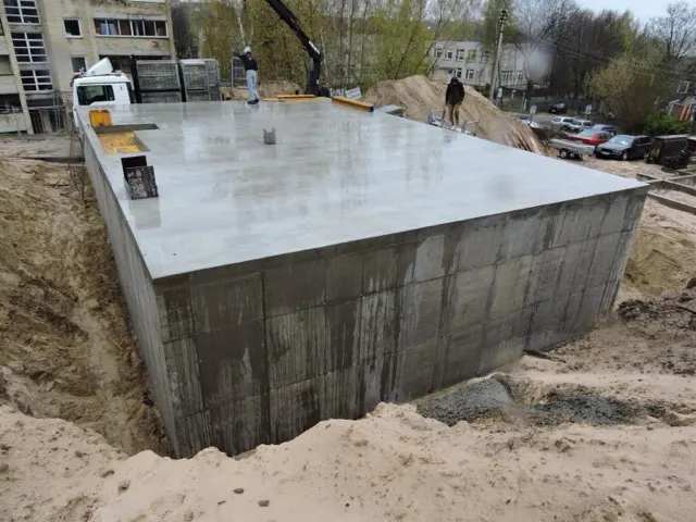 Monolitinės perdangos įrengimas